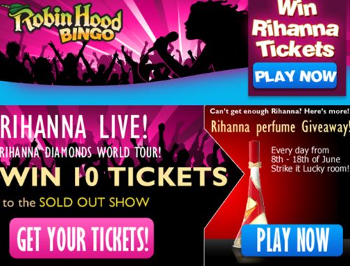 Win FREE Rihanna Concert Tickets