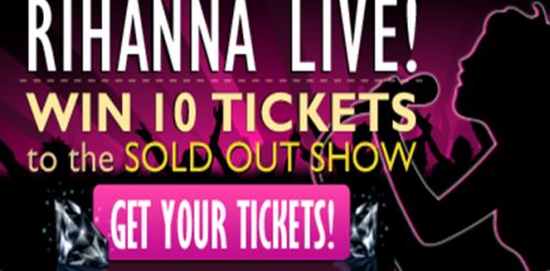 free rihanna concert tickets