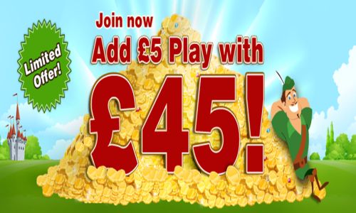 add 5 play 45