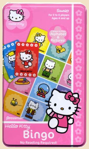 Hello Kitty Bingo Game