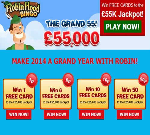 55 mega bingo jackpot