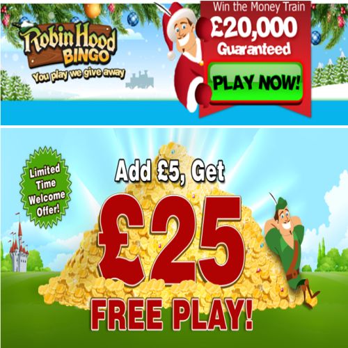 HUGE CASH PRIZES and FREE BINGO