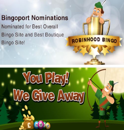 best bingo site 2025 robin hood bingo