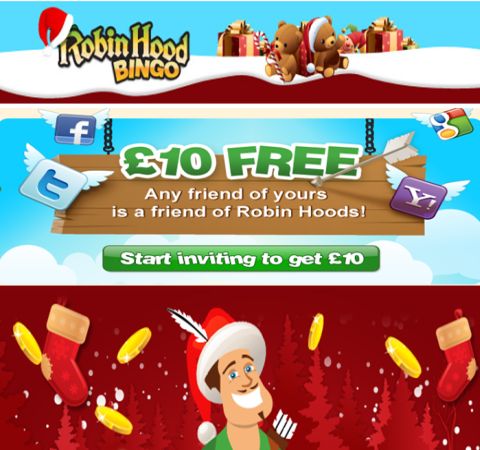 invite a friend bonus robin hood bingo