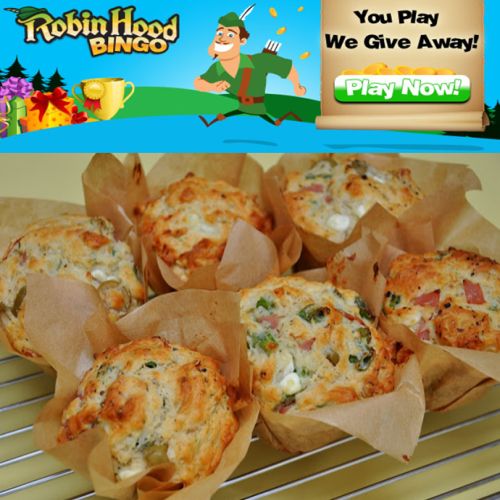robin hood bingo muffins